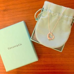Tiffany & Co Elsa Peretti Open Heart Pendant